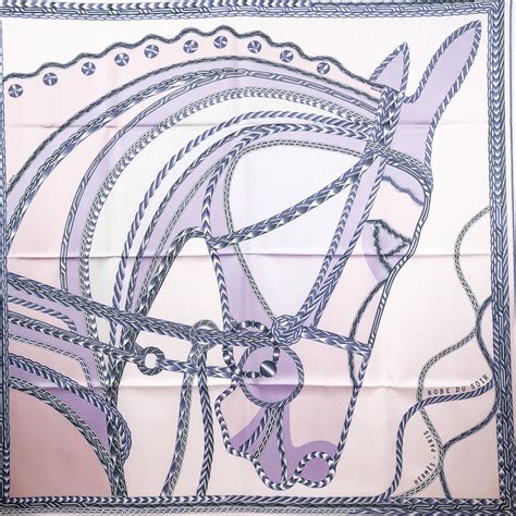 Robe du Soir Hermes Scarf by Florence Manlik 90cm Silk w/BOX